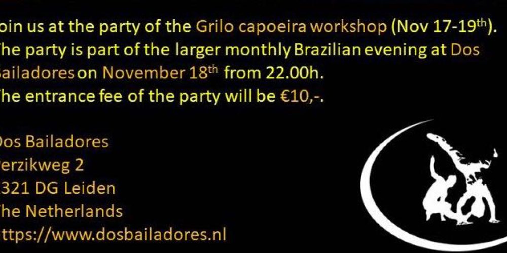 Brazilian Party Leiden November 18th 2017