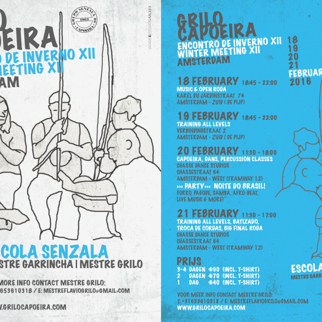 Capoeira Winter Meeting Amsterdam – Encontro de Inverno 2016